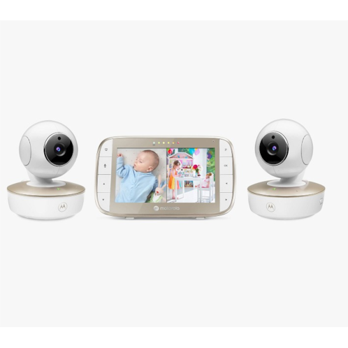 Potterybarn Motorola VM50G-2 5 Video Baby Monitor?with Motorized Pan/Tilt & Dual Cameras