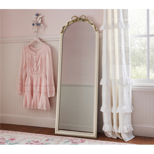 Potterybarn LoveShackFancy Bow Floor Mirror