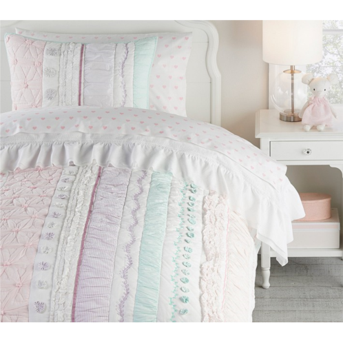 Potterybarn Bailey Ruffle Kids Comforter Set