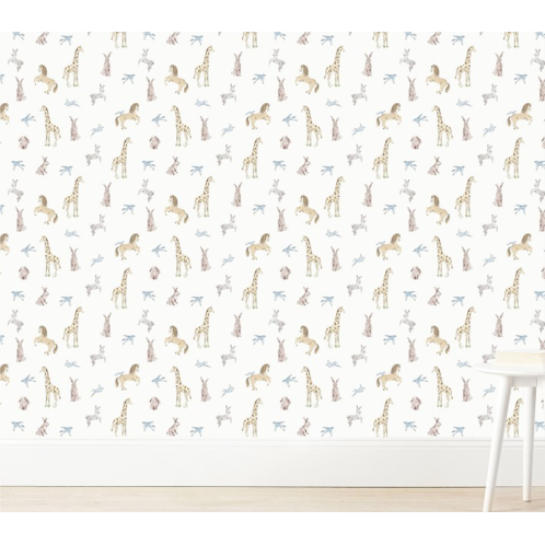 Potterybarn AERIN Animal Icons Wallpaper