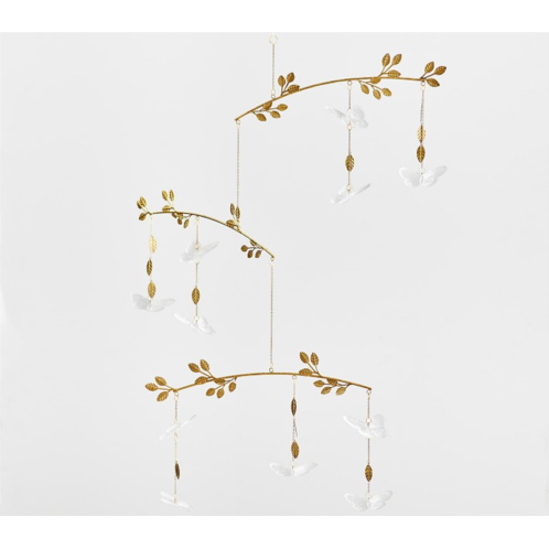 Potterybarn Monique Lhuillier Crystal Vine Butterfly Mobile