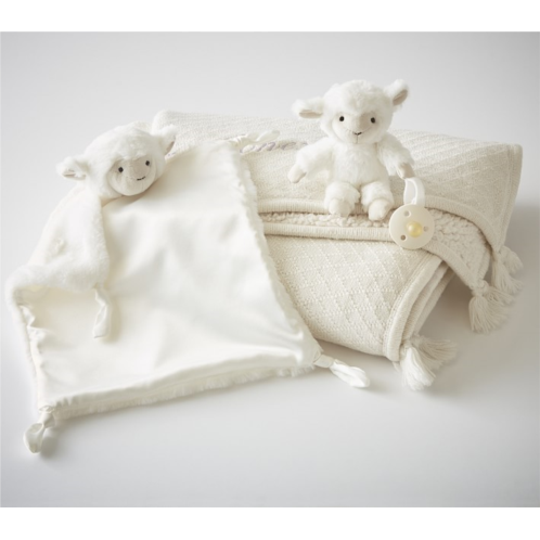 Potterybarn Lamb Snuggle Gift Bundle