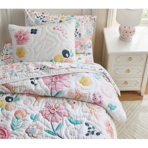 Potterybarn Sashas Garden Quilt & Shams