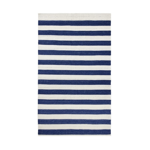 Potterybarn Rugby Stripe Indoor/Outdoor Rug