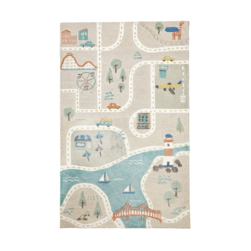 Potterybarn 3-D Activity Town Play Rug