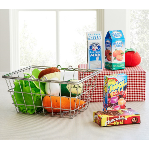 Potterybarn Mini Grocery Basket Set