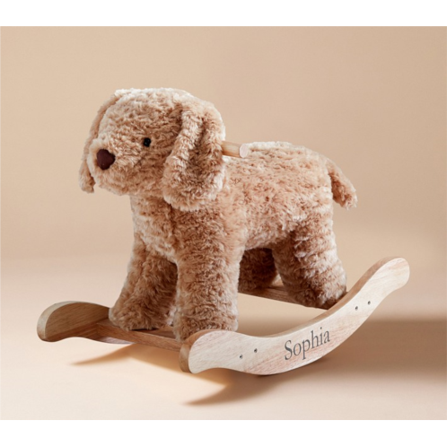 Potterybarn Nursery Labradoodle Plush Toy Rocker