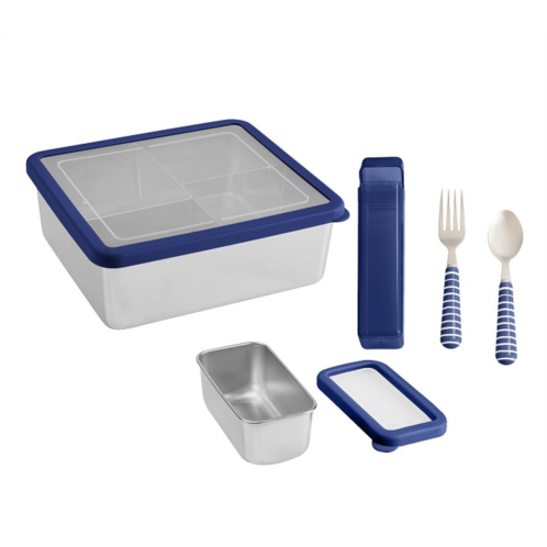 Potterybarn Spencer Dual Bento Food Storage Bundle, Set of 3