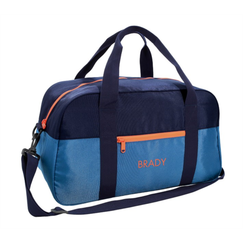 Potterybarn Astor Blue/Navy/Orange Duffle Bag