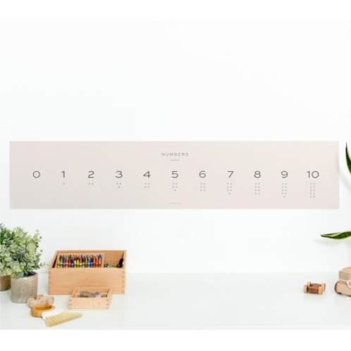 Potterybarn Homeroom Co. Numbers Decal