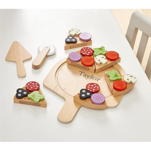 Potterybarn Wooden Pizza Set