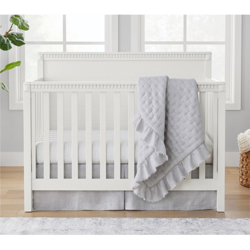 Potterybarn Ruffle European Linen Baby Bedding