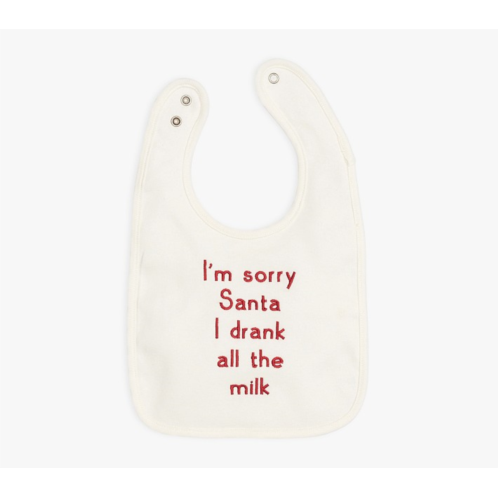 Potterybarn Sorry Santa Bib