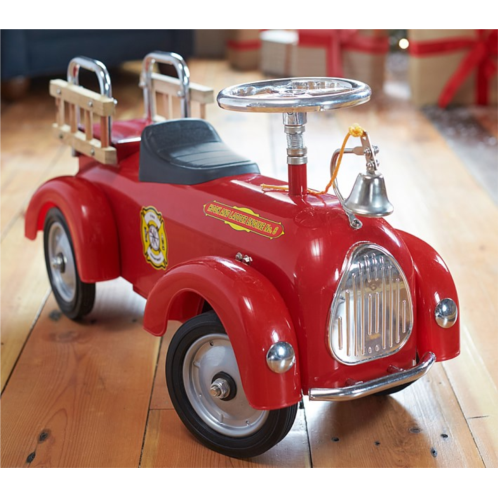 Potterybarn Fire Truck Ride-On Toy