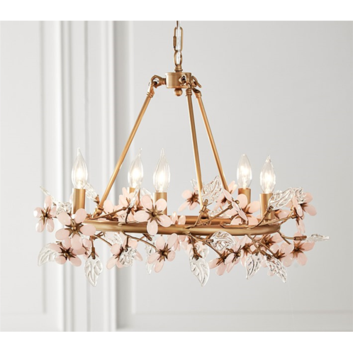 Potterybarn Grace Flower Nursery Chandelier