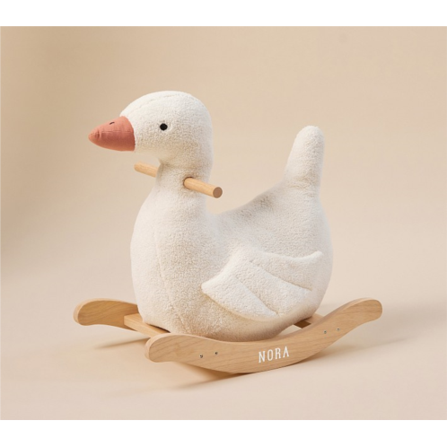 Potterybarn Duckling Plush Nursery Rocker