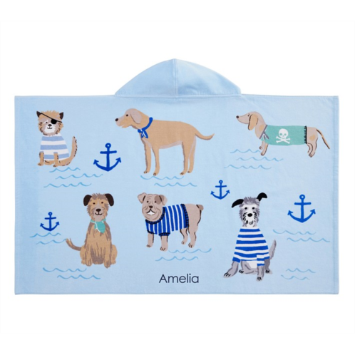 Potterybarn Salty Dog Beach Hooded Towel UPF 50