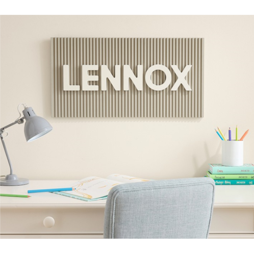 Potterybarn Router Wood Applique Names