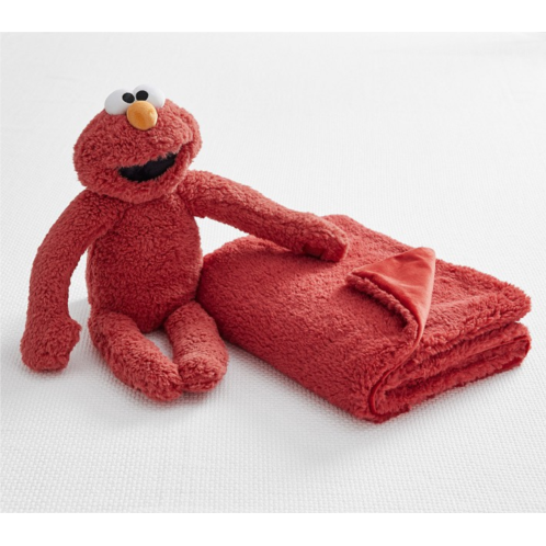 Potterybarn Sesame Street Elmo Plush and Blanket Set