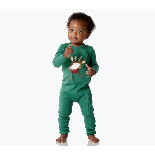 Potterybarn Reindeer Organic Baby Pajama