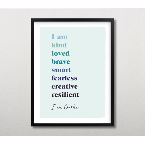 Potterybarn Minted Positive Affirmations Wall Art by Nazia Hyder