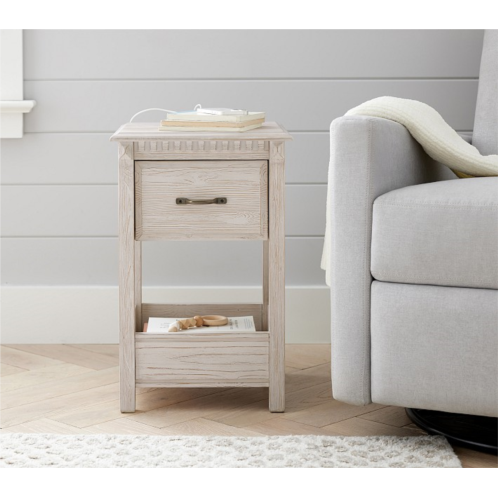 Potterybarn Rory Side Table with Charging Station