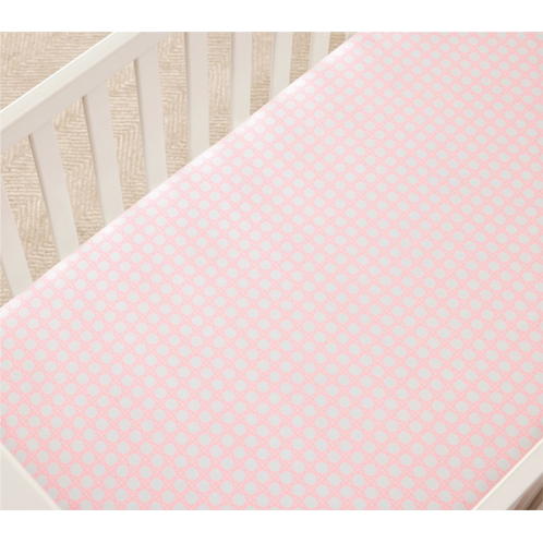 Potterybarn Lilly Pulitzer Caning Organic Crib Fitted Sheet