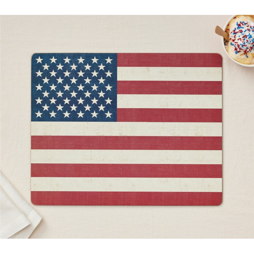 Potterybarn American Flag Cork Placemat