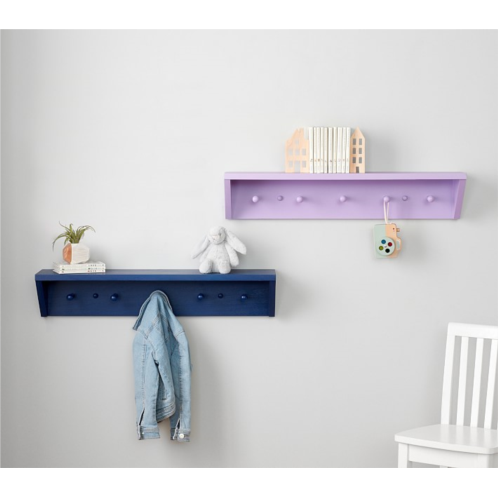 Potterybarn Pop Color Shelf With Pegs