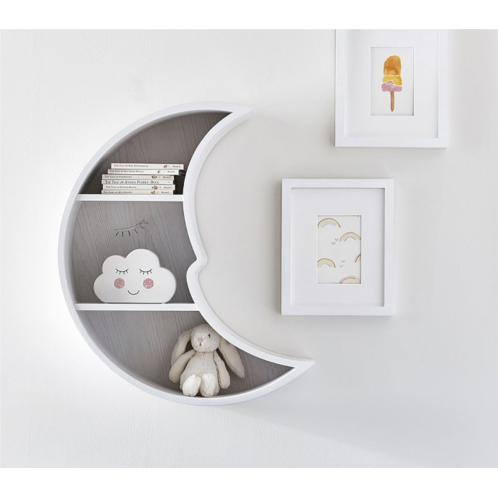 Potterybarn Moon Shaped Kids Shelf