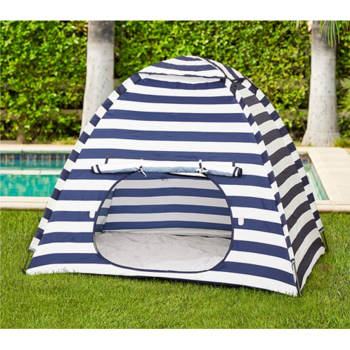 Potterybarn Navy Rugby Stripe Sun Tent