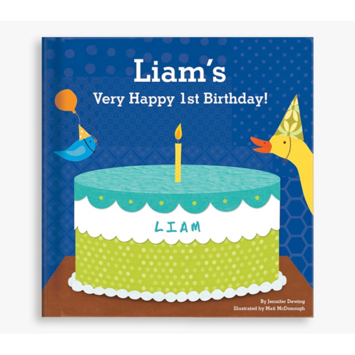 Potterybarn Blue My Very Happy Birthday Personalized Book
