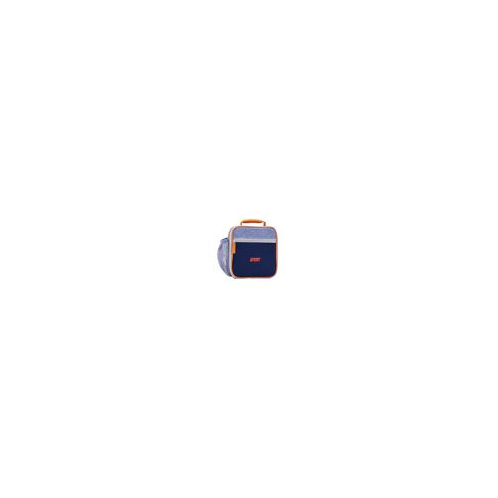 Potterybarn Mackenzie Navy/Blue/Orange Colorblock Lunch Boxes