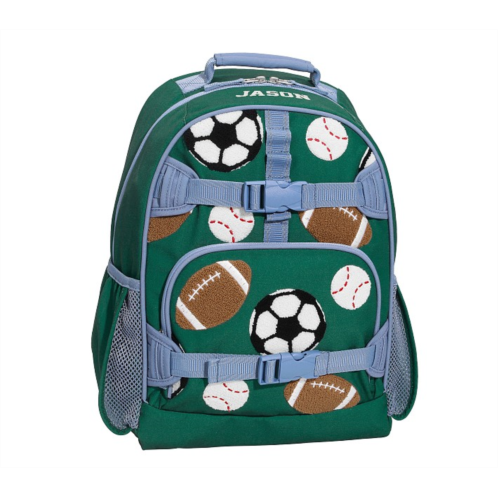 Potterybarn Mackenzie Green Sports Chenille Backpacks