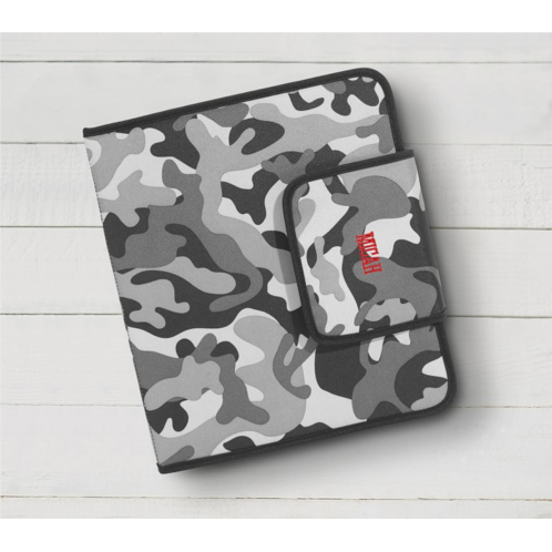 Potterybarn Mackenzie Gray Classic Camo Homework Holder