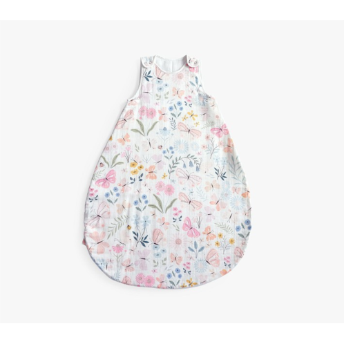 Potterybarn Wildflower Butterfly Muslin Wearable Blanket TOG 2.0