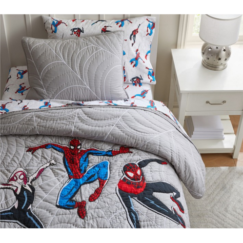 Potterybarn Marvels Spider-Man Quilt & Shams