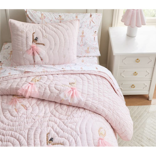 Potterybarn Ballerina Quilt & Shams