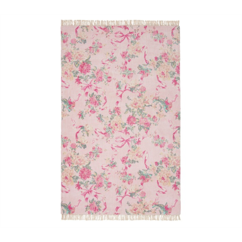 Potterybarn LoveShackFancy Cabbage Rose Wool-Blend Rug