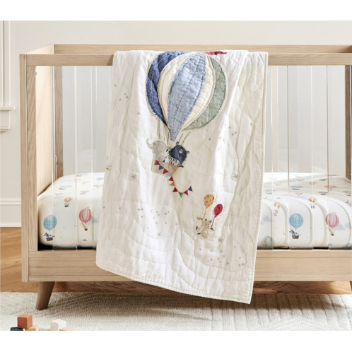 Potterybarn Hot Air Balloon Baby Quilt