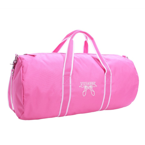 Potterybarn Mackenzie Bright Pink Solid Large Duffle Bag