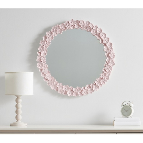 Potterybarn Hydrangea Round Mirror (28)