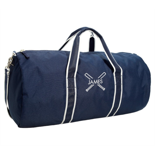 Potterybarn Mackenzie Navy Solid Large Duffle Bag