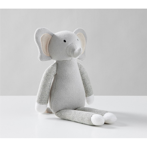 Potterybarn Organic Knit Plush Elephant