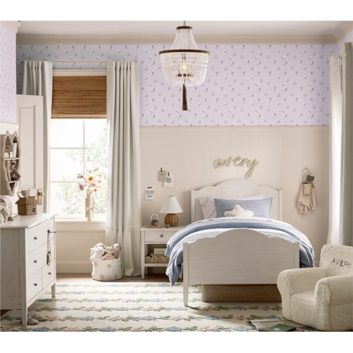 Potterybarn Aria Floral Wallpaper