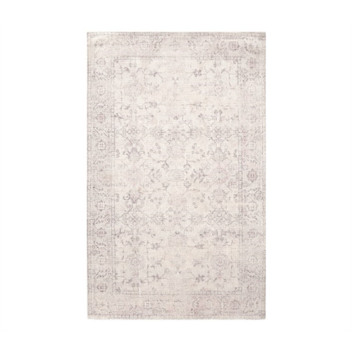 Potterybarn Lila Floral Antique Rug