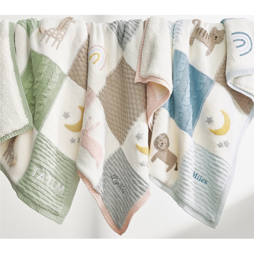 Potterybarn Heirloom Animals Baby Blanket Collection