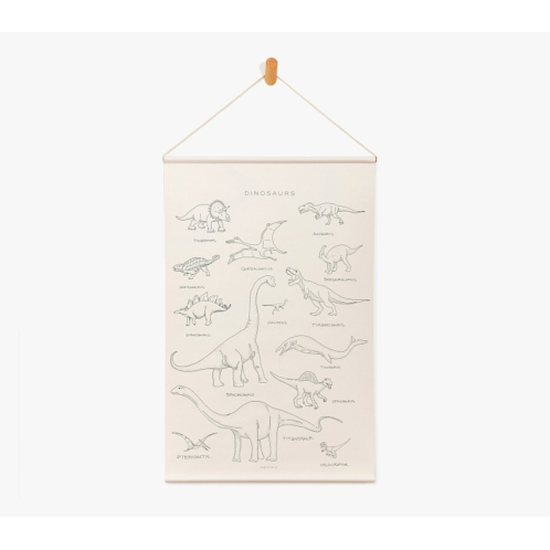 Potterybarn Home Room Co. Dinosaurs Banner Wall Art