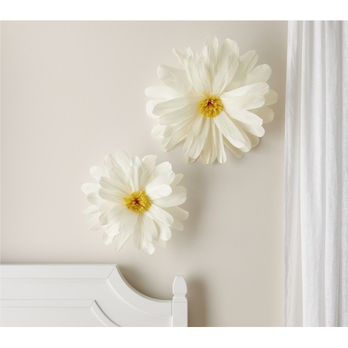 Potterybarn Crepe Paper Daisies