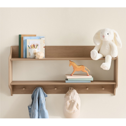 Potterybarn Seadrift Shelf With Pegs (17 x 36)